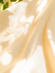 Poster - Warmly Lit Embroidered Fabric Showcasing Traditional Craft in Soft Focus