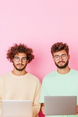 Poster - Modern Student Connection in Minimalist Setting