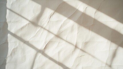 Aufkleber - Abstract Light Patterns on Textured Wall Minimalistic Shadows and Surreal Ambiance