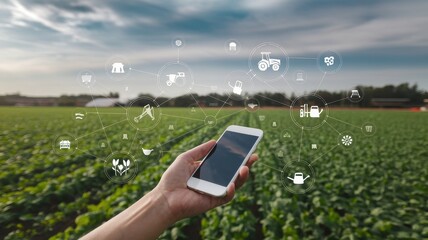 smart farming technology improves agricultural production
