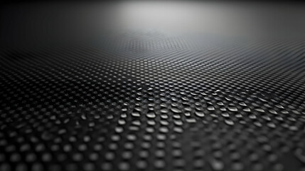 Poster - Abstract dark textured surface with dimpled pattern.