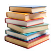 © qaisra - Colorful Stack of Books Ready for Education or Design Projects