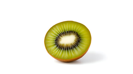 Wall Mural - kiwi fruit isolated on white background