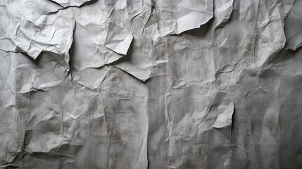 Aufkleber - Textured gray paper wallpaper creating depth and visual interest in interior design settings