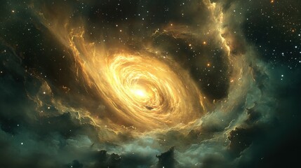 Poster - Captivating view of a supernova explosion illuminating the cosmos with vibrant light