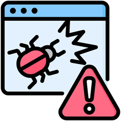 Sticker - Malware Icon