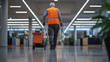 © Rosi - Office Cleaner Polishing Floors After Hours