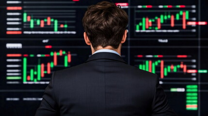 Poster - Stock market trends analysis professional insights and data visualization in business settings