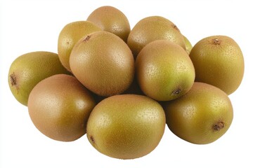 Poster - kiwi fruit isolated on white background