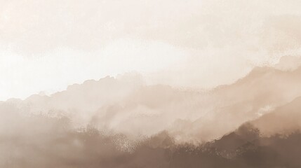 Poster - Soothing Gradient in Warm Sandy Beige Tones for Calm Ambiance