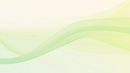 Poster - Soft Light Green Gradient Abstract Background for Refreshing Designs