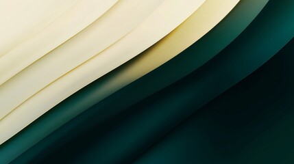 Poster - Luxurious Dark Emerald Gradient Wallpaper for Stylish Interiors and Designs