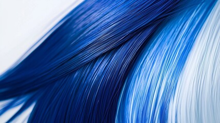 Poster - Royal Blue Gradient Blending Into Deep Tones for Artistic Expression