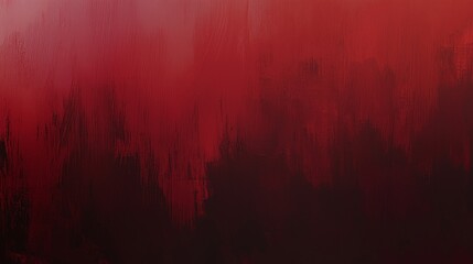 Poster - Rich Crimson Gradient Background Fading into Deep Dark Shades of Red