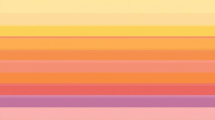 Poster - Fiery Sunset Gradient Transitioning from Rich Yellow to Soft Pink Hues
