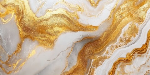 Poster - Abstract gold marble texture showcasing a natural marble background, emphasizing the beauty of gold in this unique gold gold marble concept. Perfect for design and artistic applications.