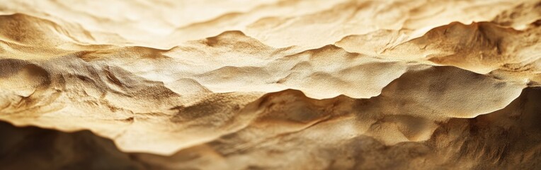 Poster - Textured sand dunes illuminated by soft light at dusk create a stunning natural landscape in this serene environment