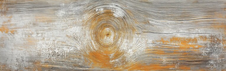 Poster - Close-up view of aged wood with natural patina revealing intricate patterns and textures