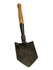 Wall Mural - dusty old military shovel