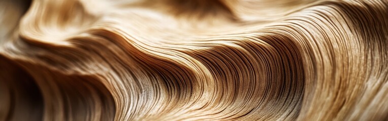 Aufkleber - Detailed oak wood grain showcasing intricate patterns and natural textures in warm tones for artistic appreciation