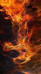 Poster - Abstract representation of rippling water with dynamic movement and vibrant colors showcasing fluidity and depth