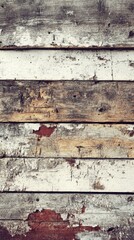 Aufkleber - Weathered wood texture revealing the passage of time and elements on rustic boards