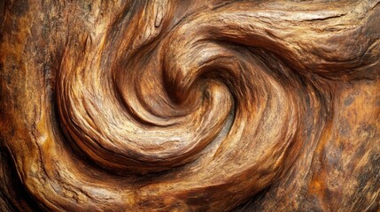 Poster - Twisted tree roots displaying intricate patterns and textures under natural light in a forest setting