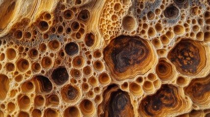 Poster - Intricate patterns showcasing the unique textures and colors found in nature's designs