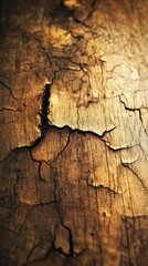 Leinwandbilder - Textured wood surface with fine cracks and natural patterns highlighting its aged beauty and unique character