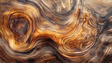 Aufkleber - Abstract patterns created by natural wood grains showcase beautiful swirls and textures in warm tones and smooth curves