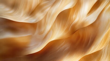Poster - Exploring wind patterns shaping intricate designs in desert sand dunes during golden hour