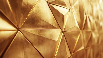 Poster - Elegant Gold Geometric Texture Background for Luxury Design and Decoration Concepts