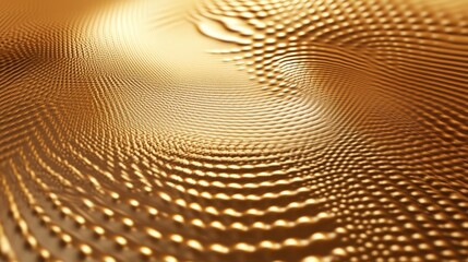  - golden abstract texture with wave patterns reflecting light creating a luxurious and elegant backgro