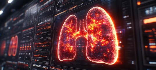 Poster - Digital Respiratory System Holographic Lung Model and Realtime Metrics on Medical Device