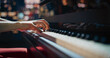 © Gorodenkoff - Close Up on Pianist Hands Practicing to Play Jazz on a Grand Piano. Female Musician is Focused on Creating Beautiful Instrumental Song as She Undergoing a Learning Process