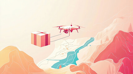 Wall Mural - vector image business