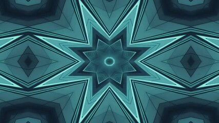 Wall Mural - abstract geometric pattern featuring glowing lines in a symmetrical arrangement.