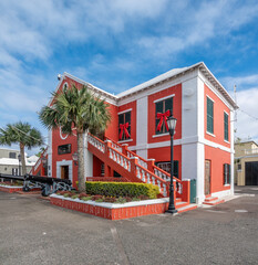 Wall Mural - The old town of St. George, St. George Island, Bermuda, British Overseas Territory, UK