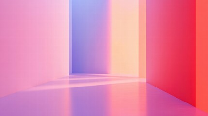 Poster - Abstract gradient background digital design clean space for copy modern aesthetic minimalist view