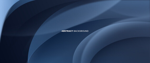 Poster - gray abstract background with 3d abstract geometry objects. vector template for digital lux business