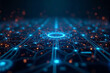 © draftseptember - An abstract AI background showcasing neural network visuals, machine learning nodes, and flowing data connections in vibrant futuristic tones..