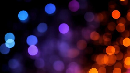 Poster - Gentle Colorful Bokeh Background with Alpha and Turbo Elements for Creative Use