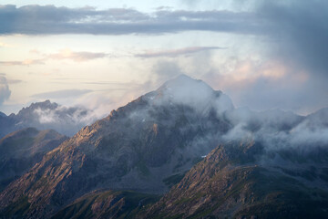 Wall Mural - Jöriseen high up in the Swiss Alps