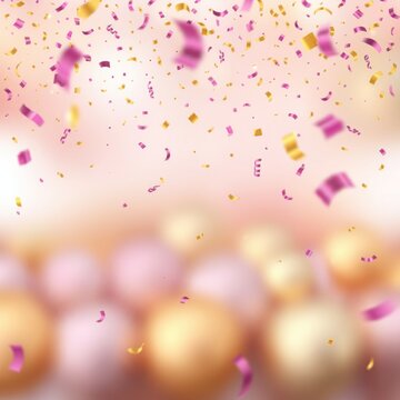 Happy new year 2025 ornaments background