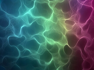 Poster - Abstract colorful waves background digital art graphic design vibrant environment artistic viewpoint modern concept