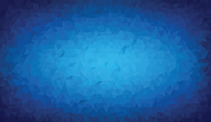 Poster - Elegance background containing abstract low poly blue gradient