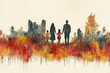 © Hakim - illustration group family