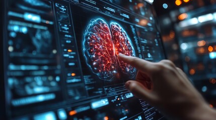 Poster - AI technology identifies early warning signs in neural patterns and functions