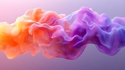 Poster - Captivating animation showcasing the absorption and emission of a wave packet at specific frequencies