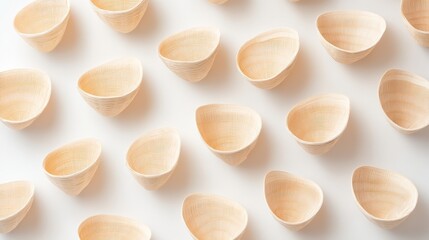Poster - Minimalist Abstract Art Glowing Baskets in Surreal Formation
